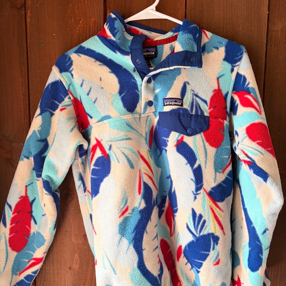 Vintage rare Patagonia synchilla “Feather Dancer”